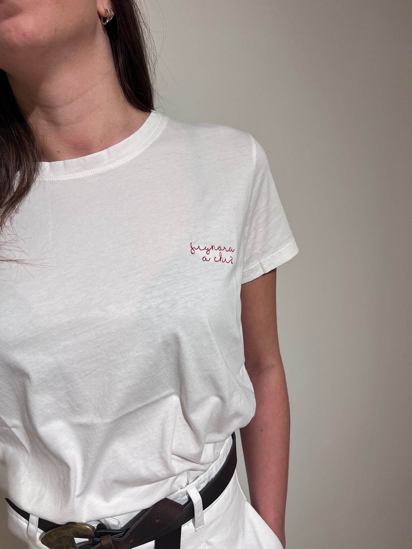 T-shirt con Scritta - Vicolo