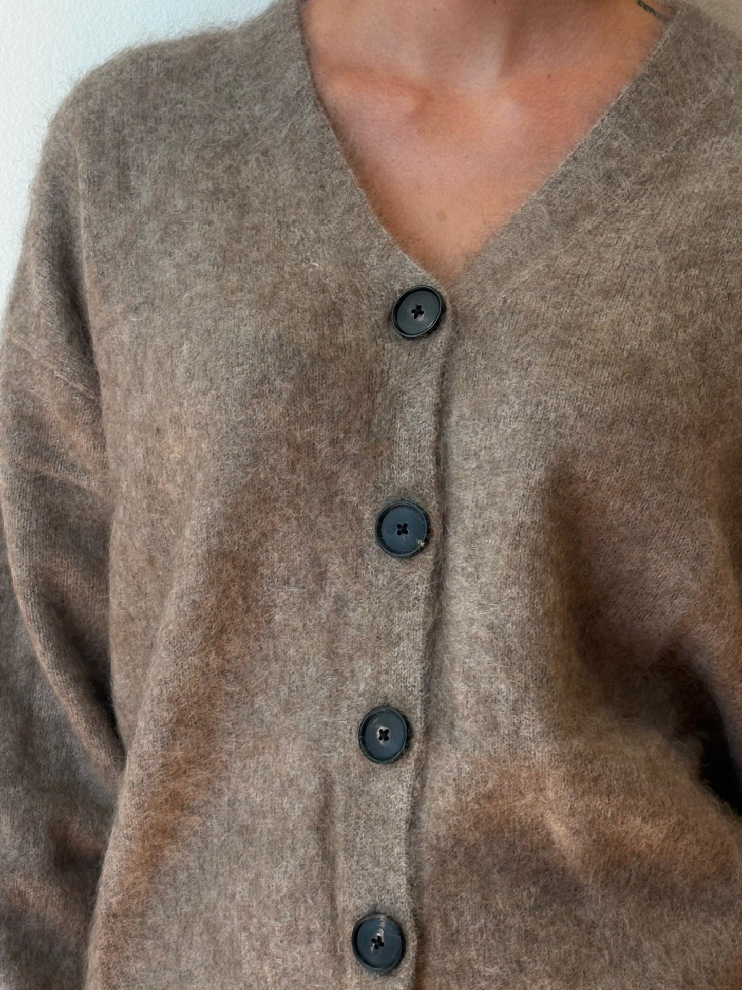 Cardigan Beige - Tela