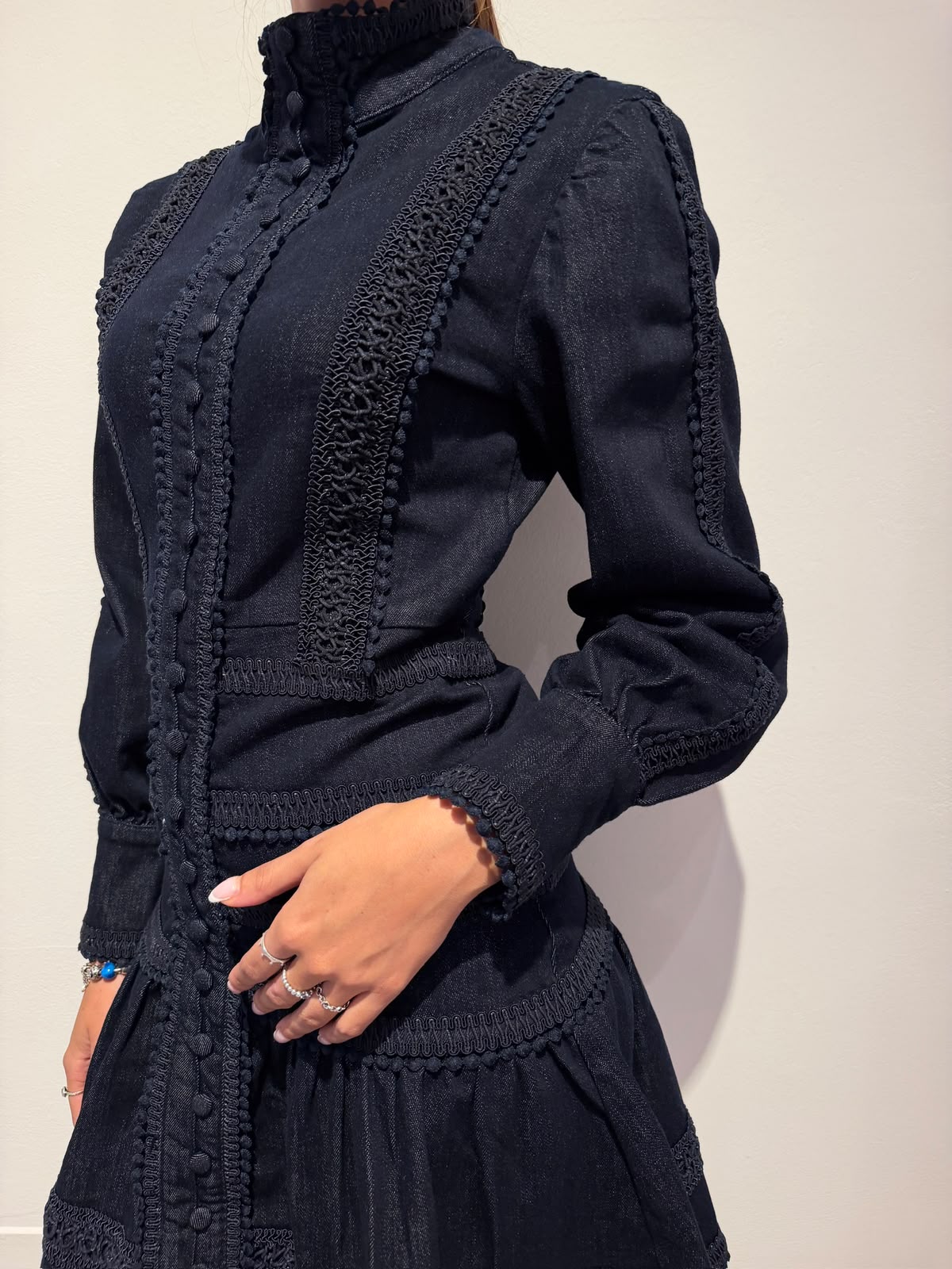 Mini Abito in Jeans - Amosa