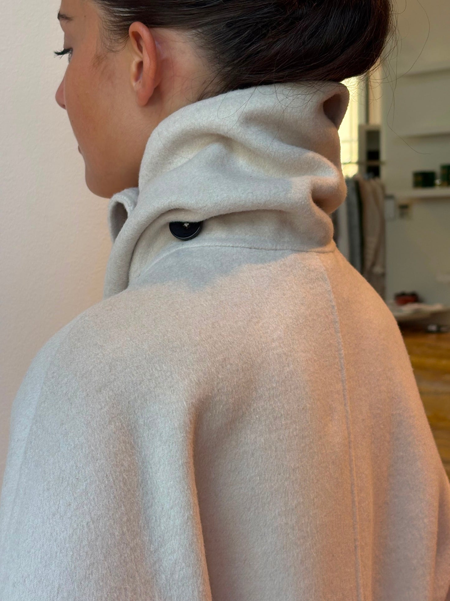 Cappotto Lungo Latte - Skills Milano