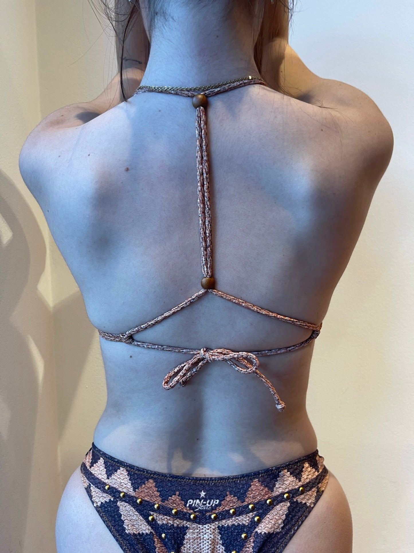Bikini con Stampa Intreccio - Pin-up Stars