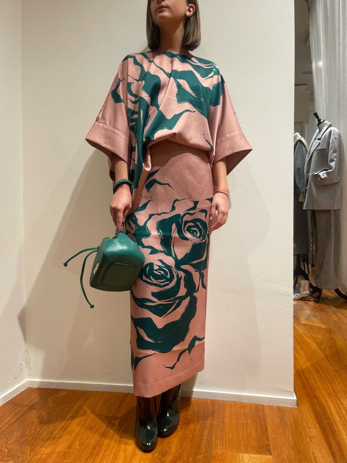 Top Oversized con Stampa Floreale - Essentiel Antwerp