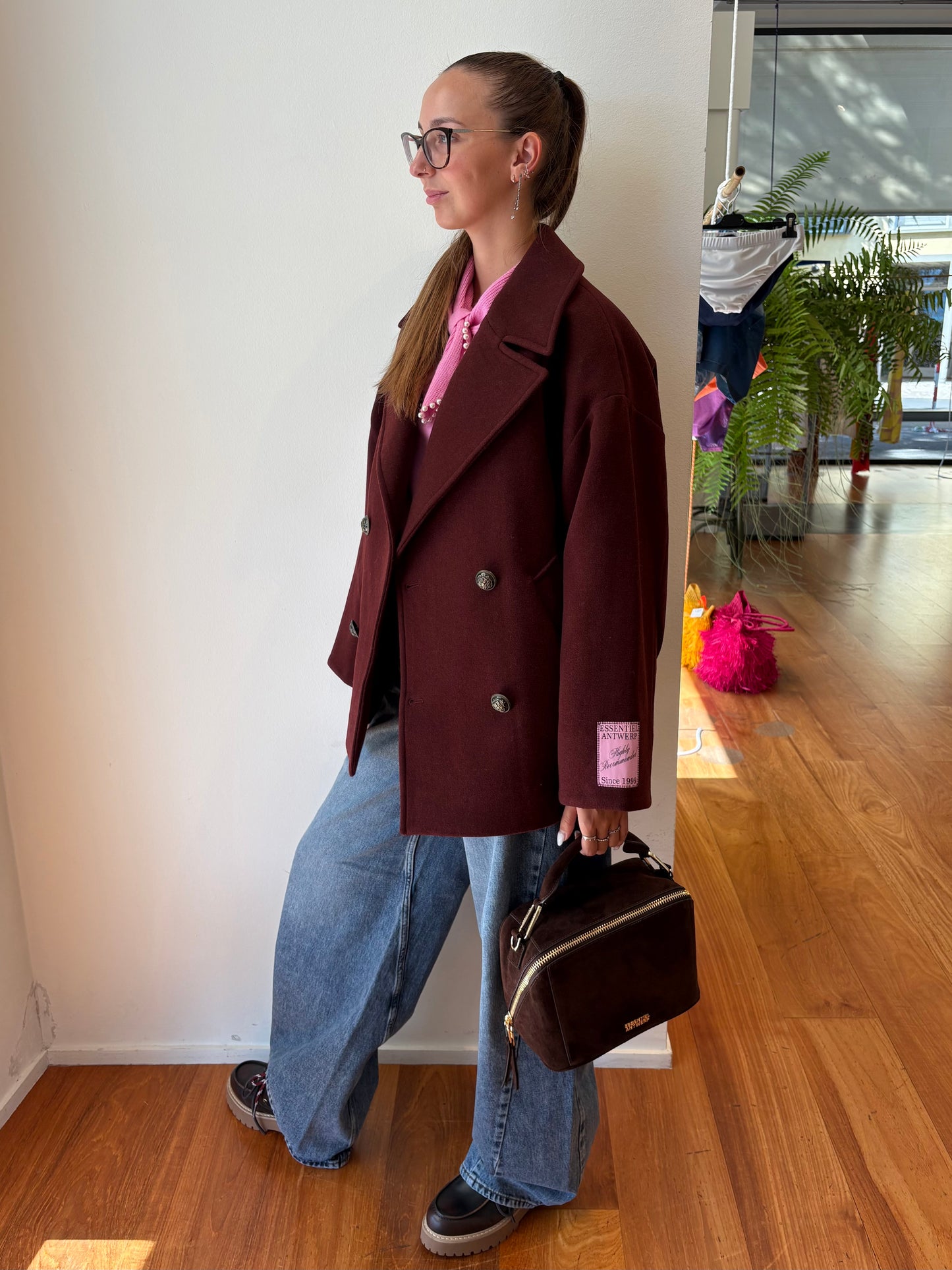 Cappotto Bordeaux - Essentiel Antwerp