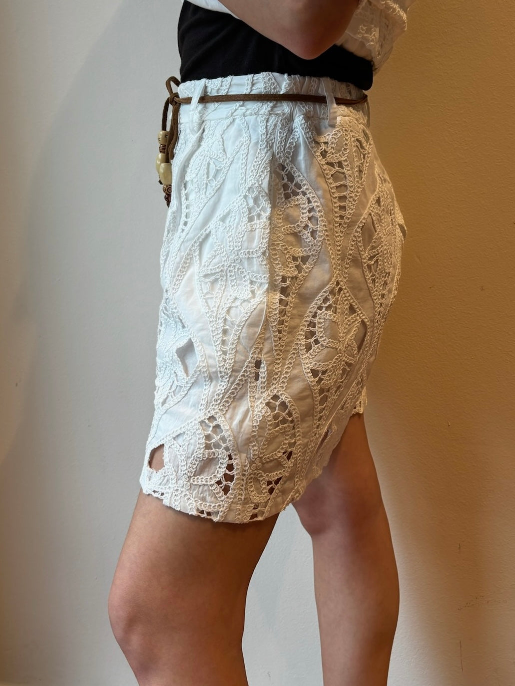 Pantaloncini Bianchi in Pizzo - Motel