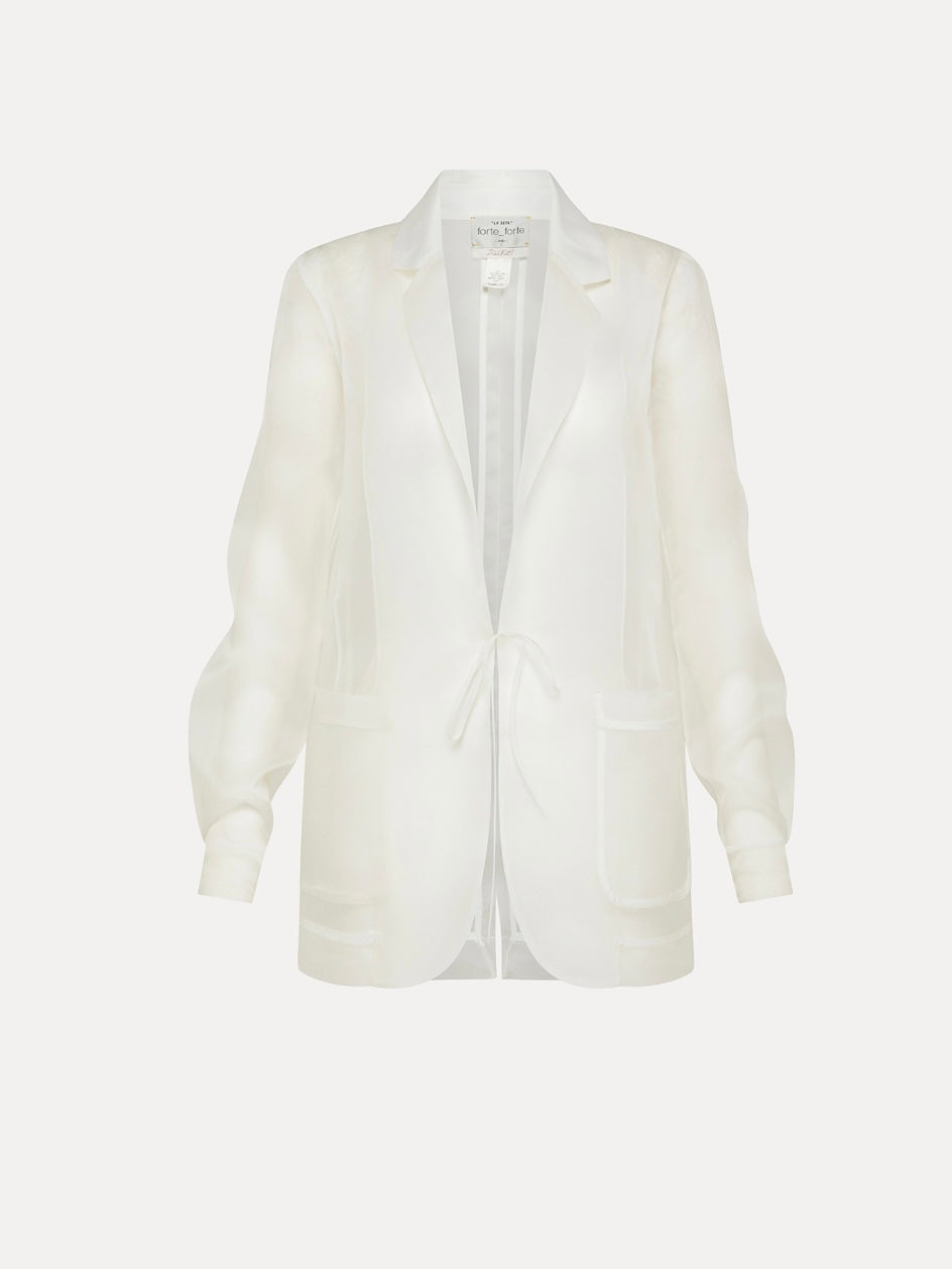 Giacca in Organza Bianca - Forte Forte