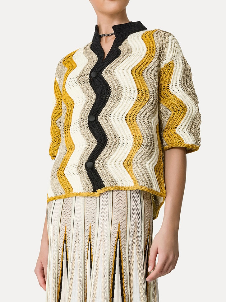 Cardigan all'Uncinetto - Forte Forte