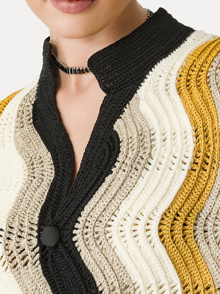 Cardigan all'Uncinetto - Forte Forte