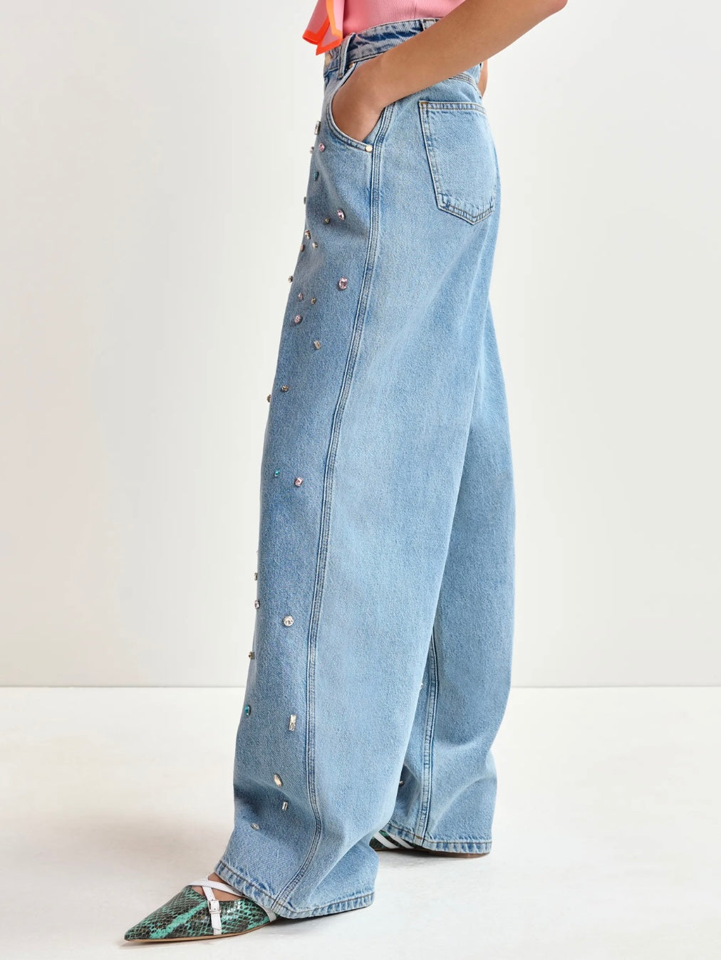 Jeans con Strass - Essentiel Antwerp