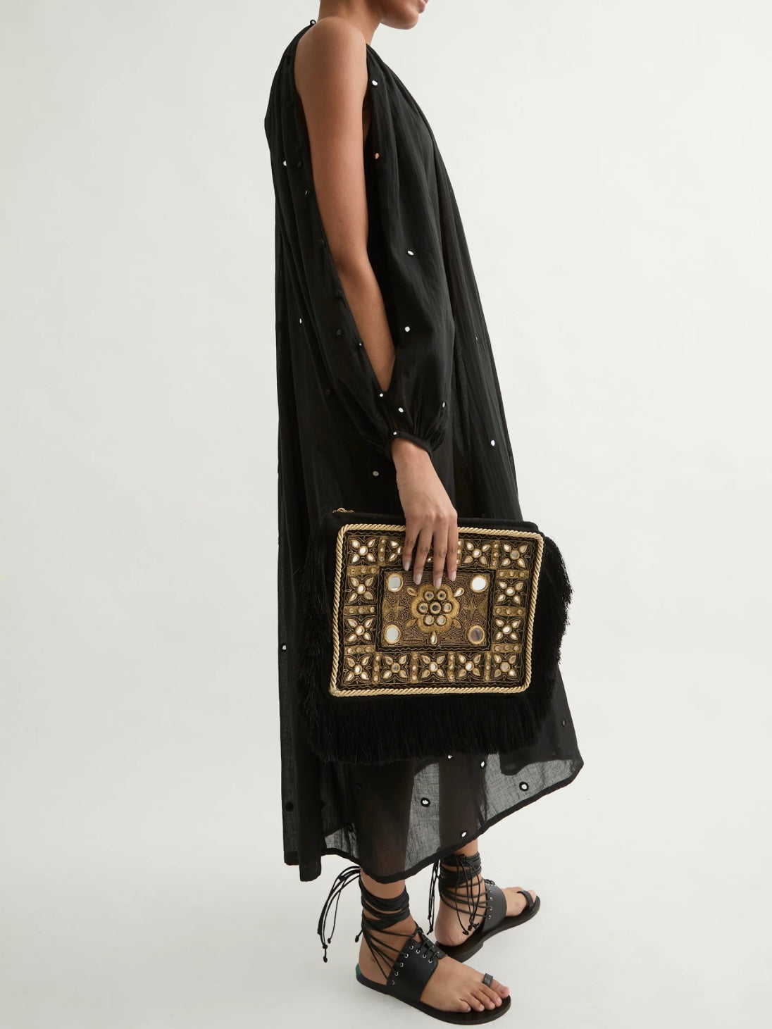 Abito Nero con Spalle Scoperte- Laurence Bras