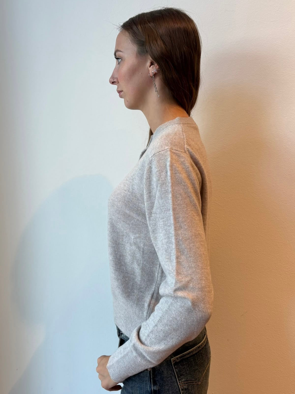 Cardigan in Lana Merino Ultrafine - In più colori - Daniele Fiesoli