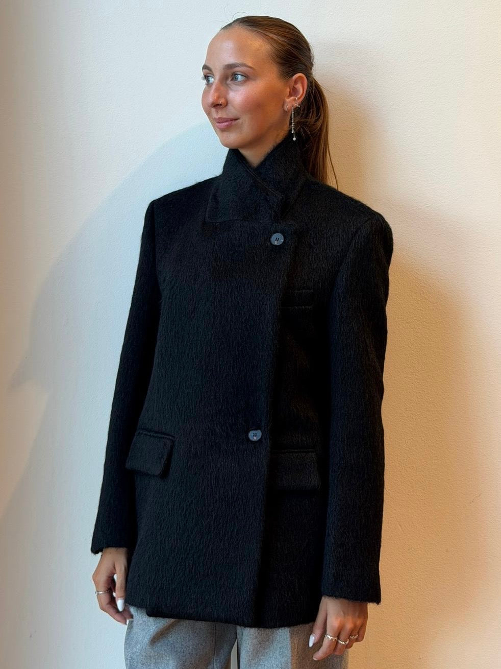 Blazer Sartoriale Modulabile Nero - Su