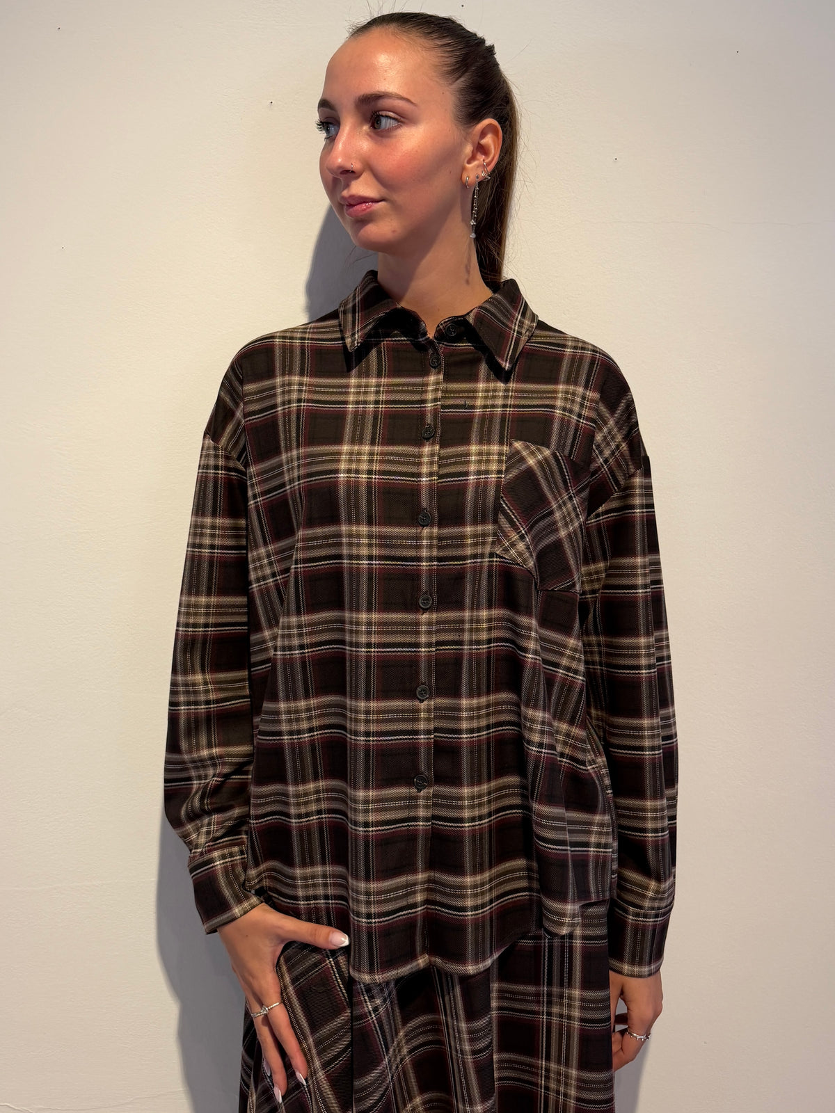 Camicia Tartan Testa di Moro - Motel