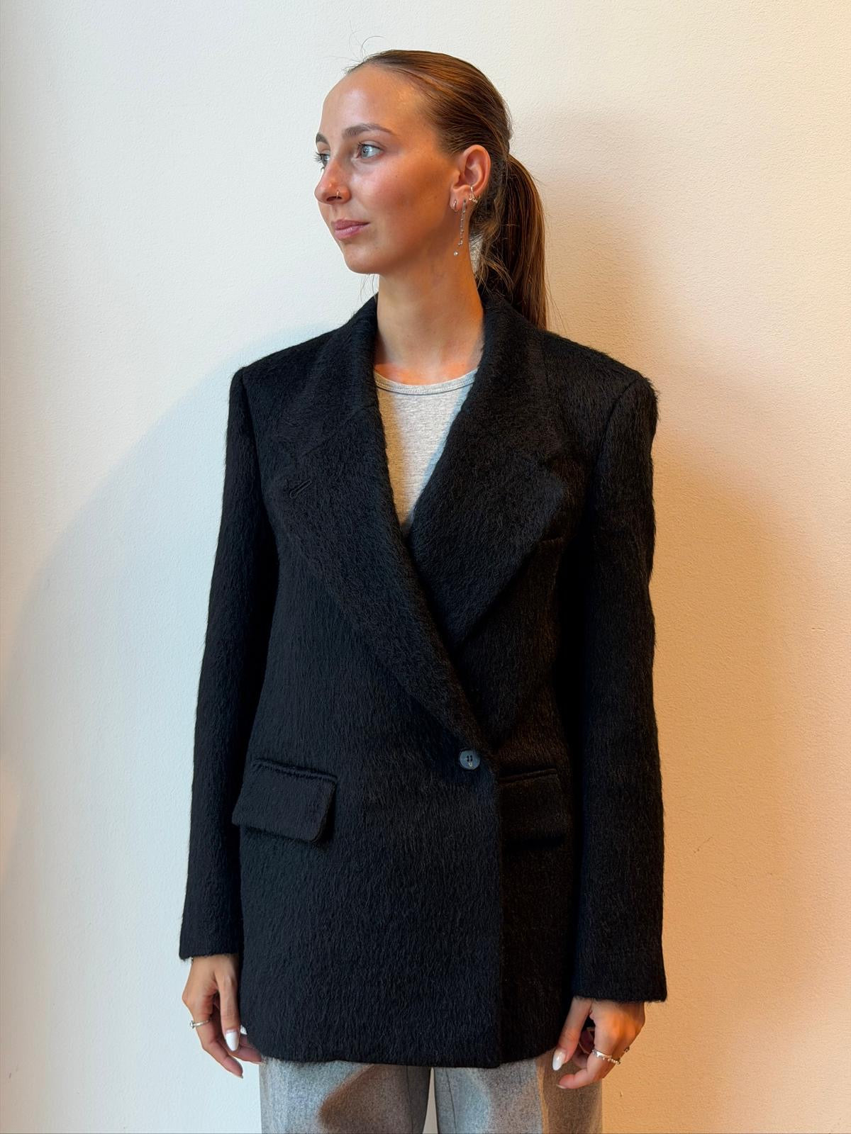 Blazer Sartoriale Modulabile Nero - Su