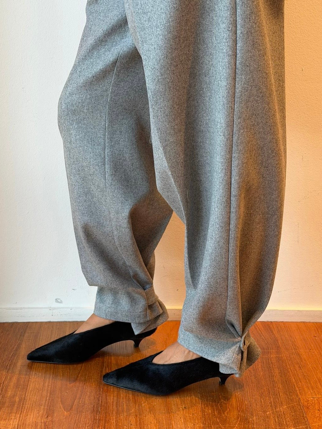 Pantalone Color Grafite - Su