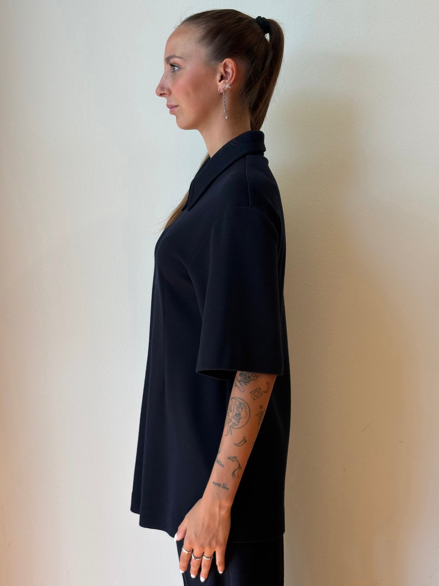 Maglia Blu Scuro - Tela