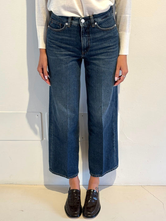 Jeans Cropped Wide-Leg - Nine In The Morning