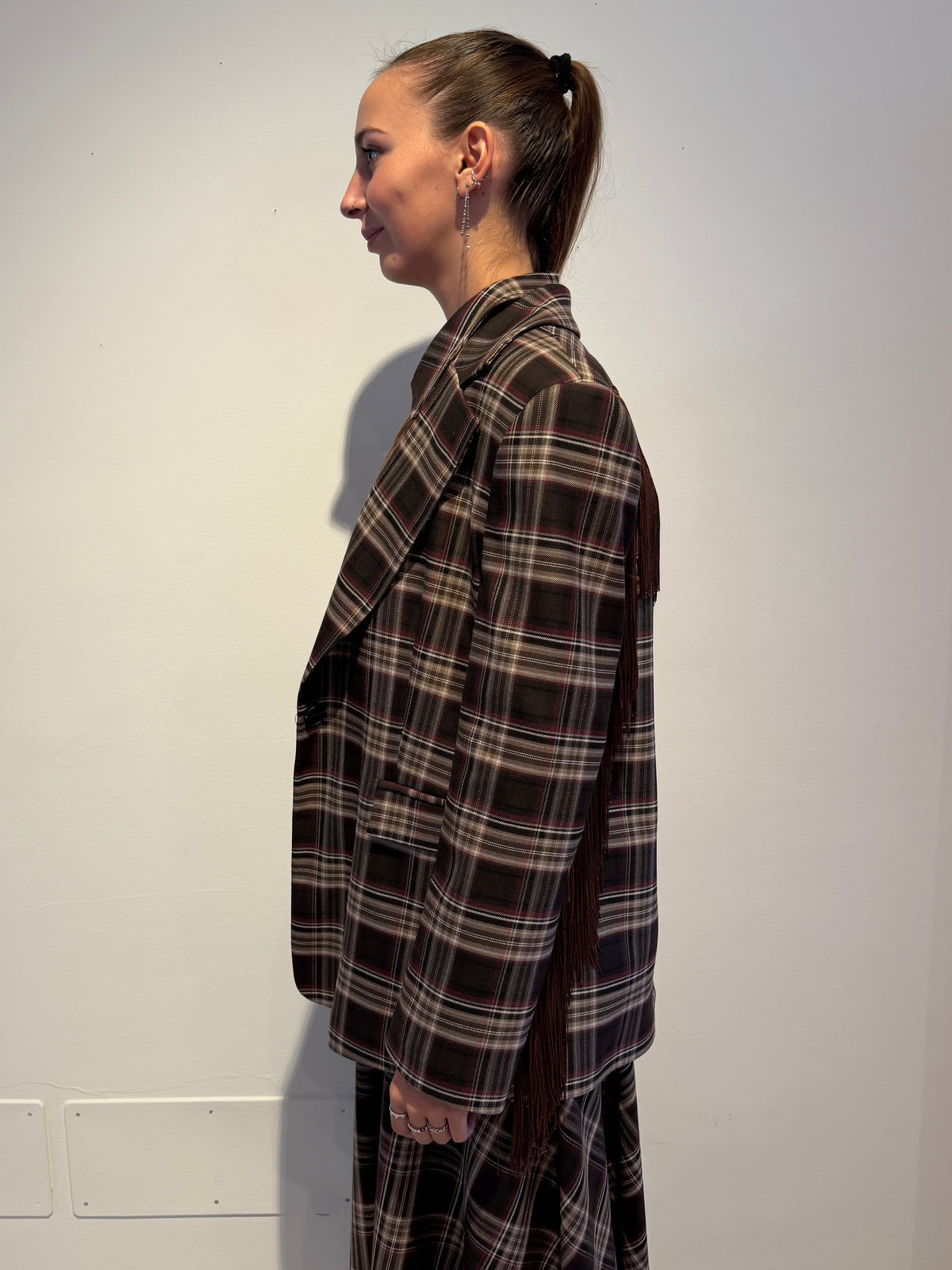 Giacca Tartan Testa di Moro - Motel