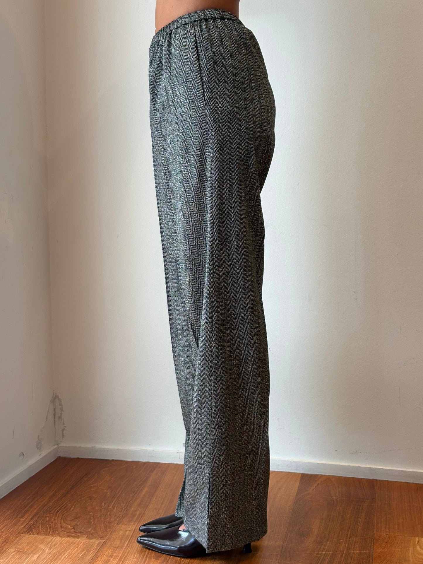Pantalone in Chevron Jaspé - Forte Forte