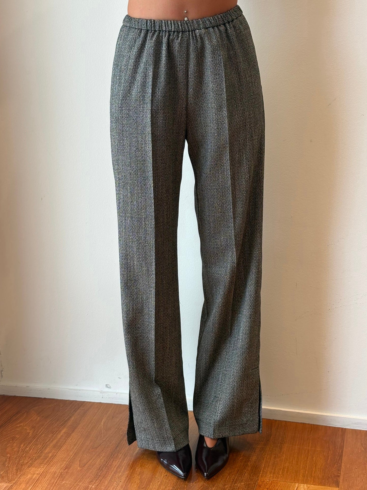 Pantalone in Chevron Jaspé - Forte Forte