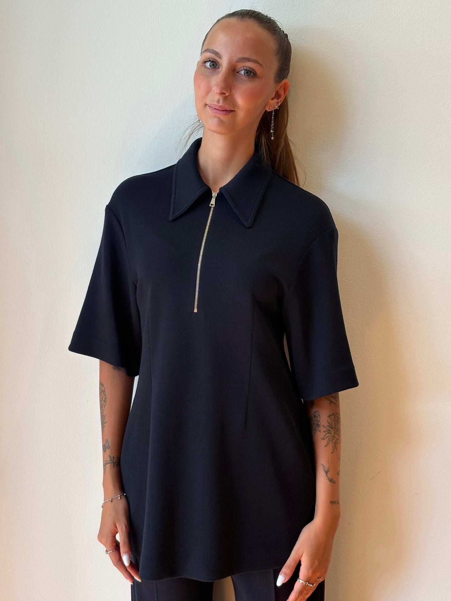 Maglia Blu Scuro - Tela