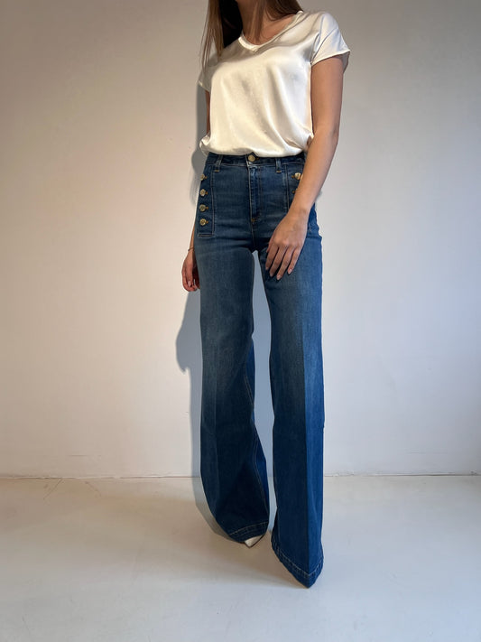 Jeans con Bottoni - Vicolo