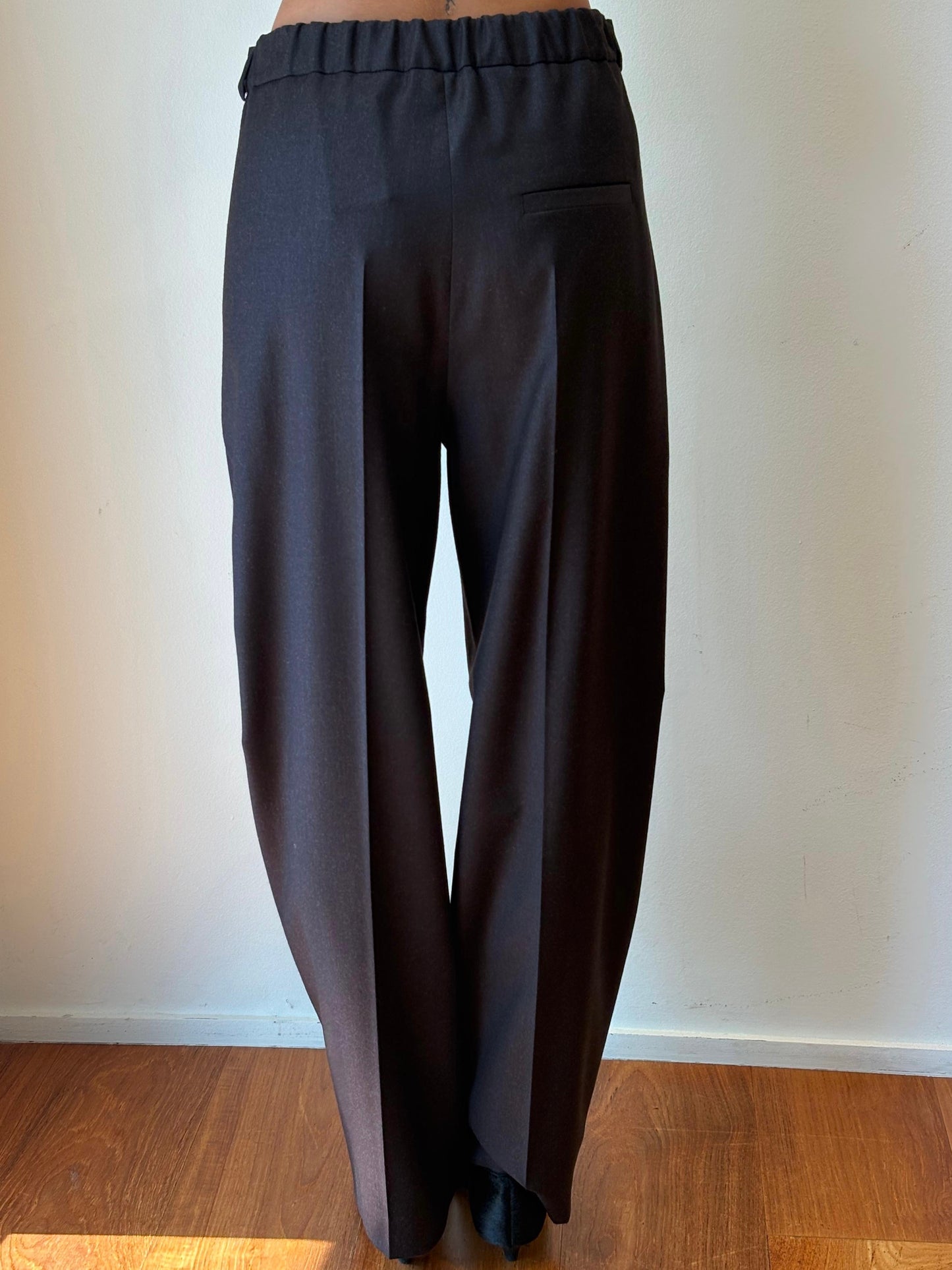 Pantalone Marrone Scuro - Tela