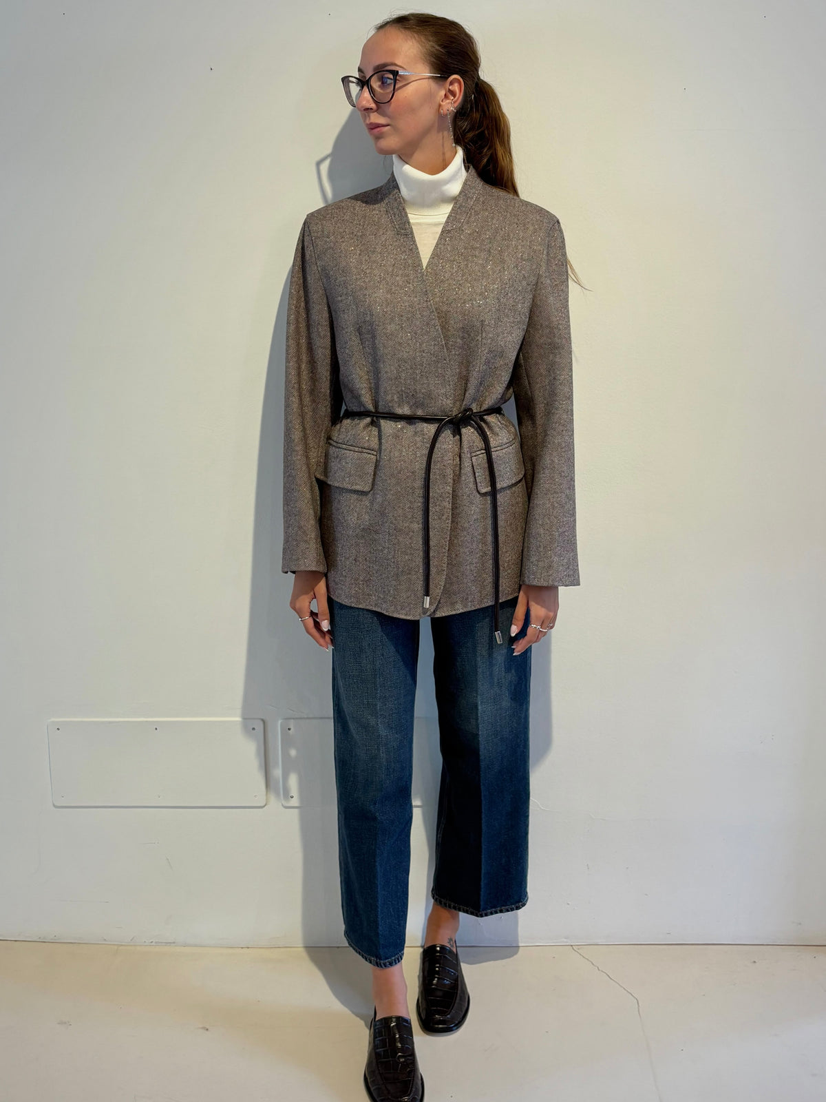 Jeans Cropped Wide-Leg - Nine In The Morning