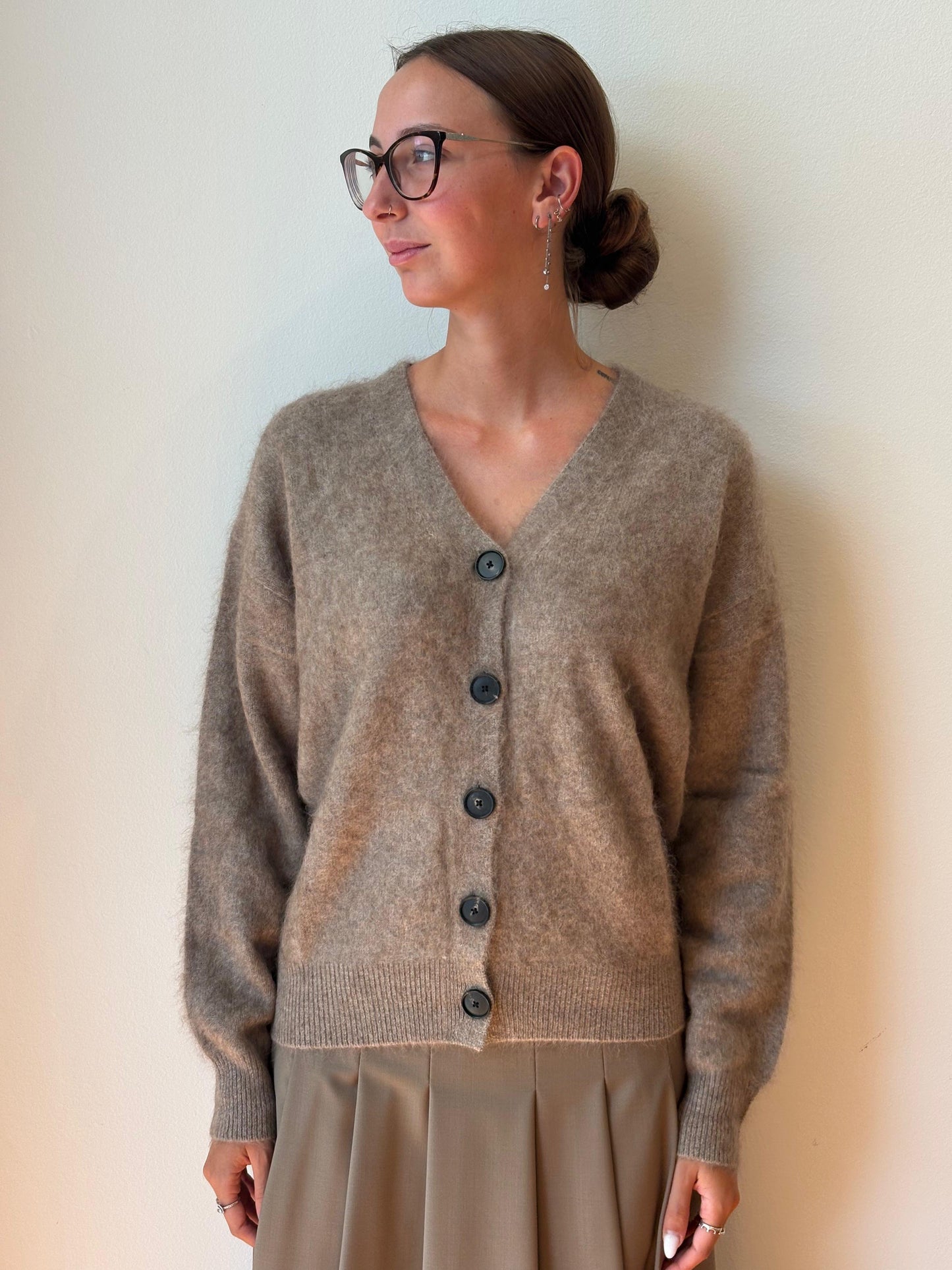 Cardigan Beige - Tela