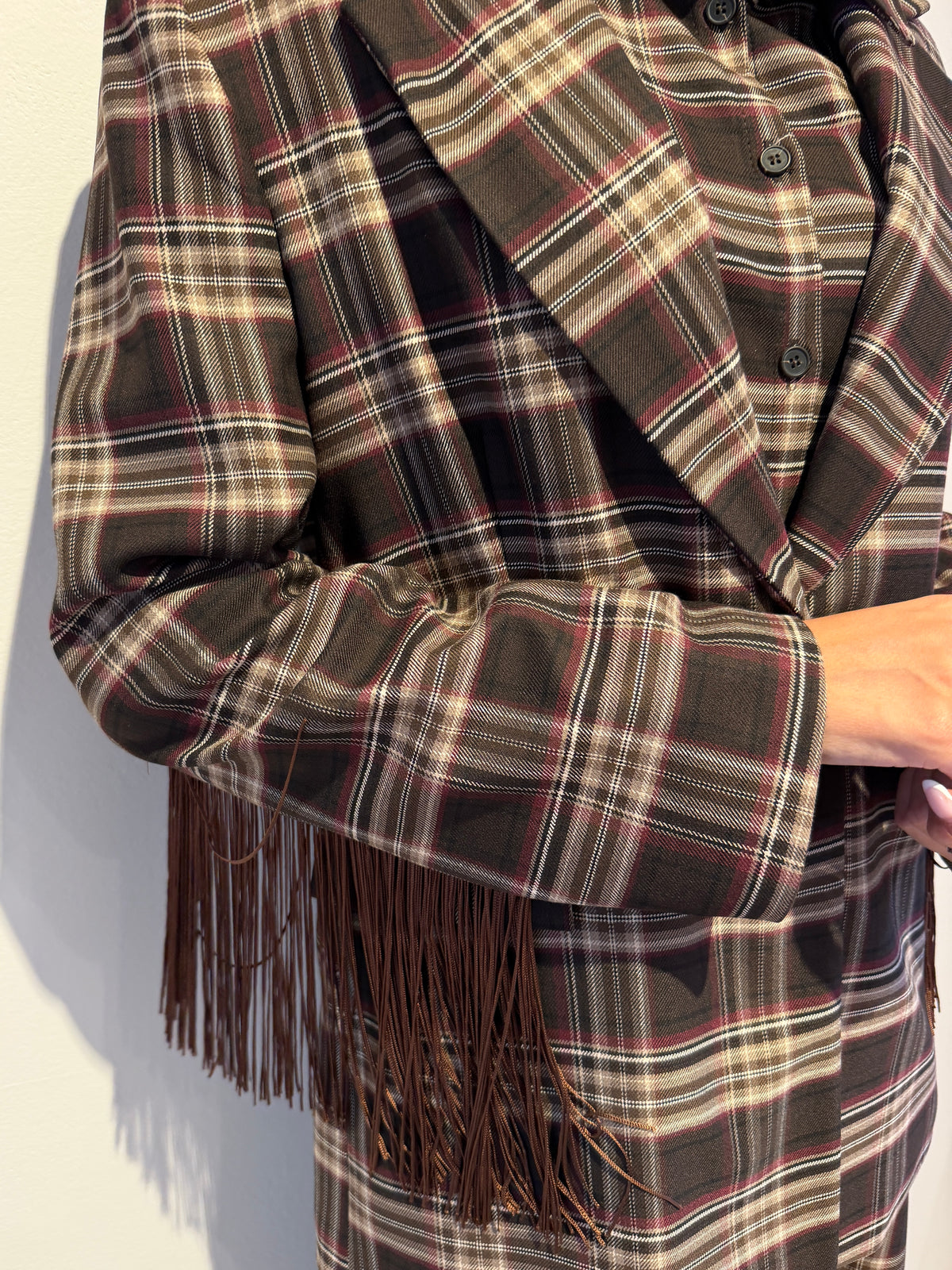 Giacca Tartan Testa di Moro - Motel