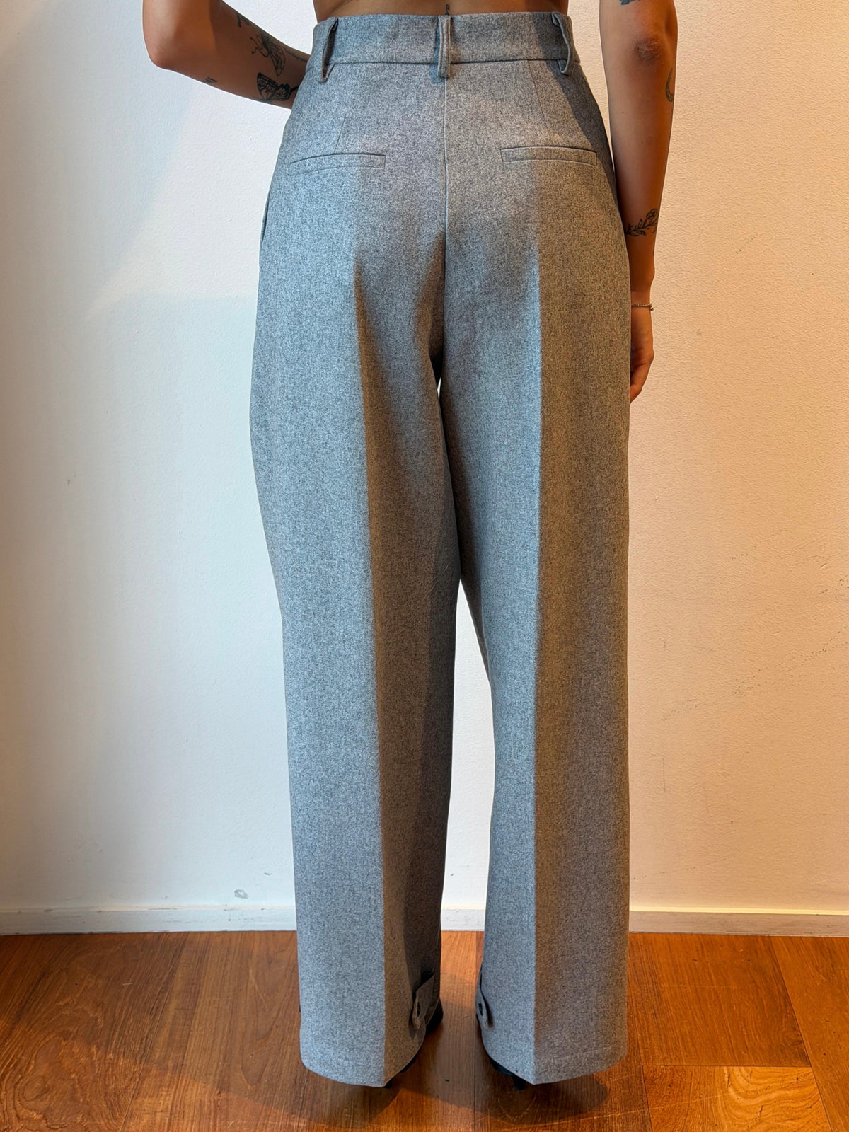 Pantalone Color Grafite - Su