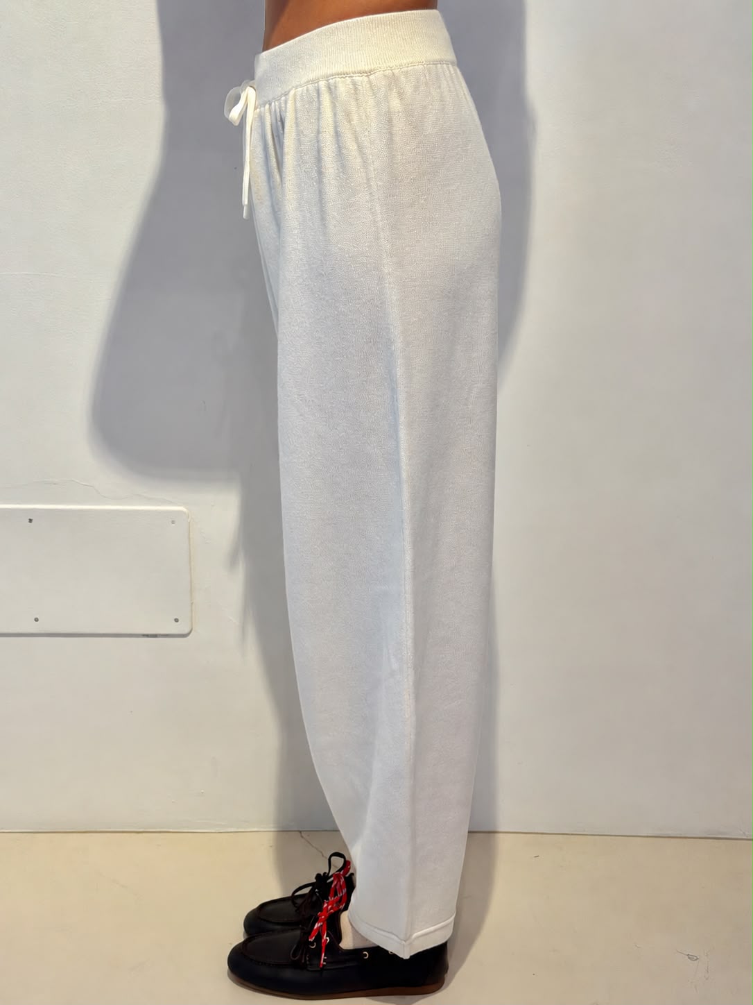Pantalone in Maglia Panna - Eleh
