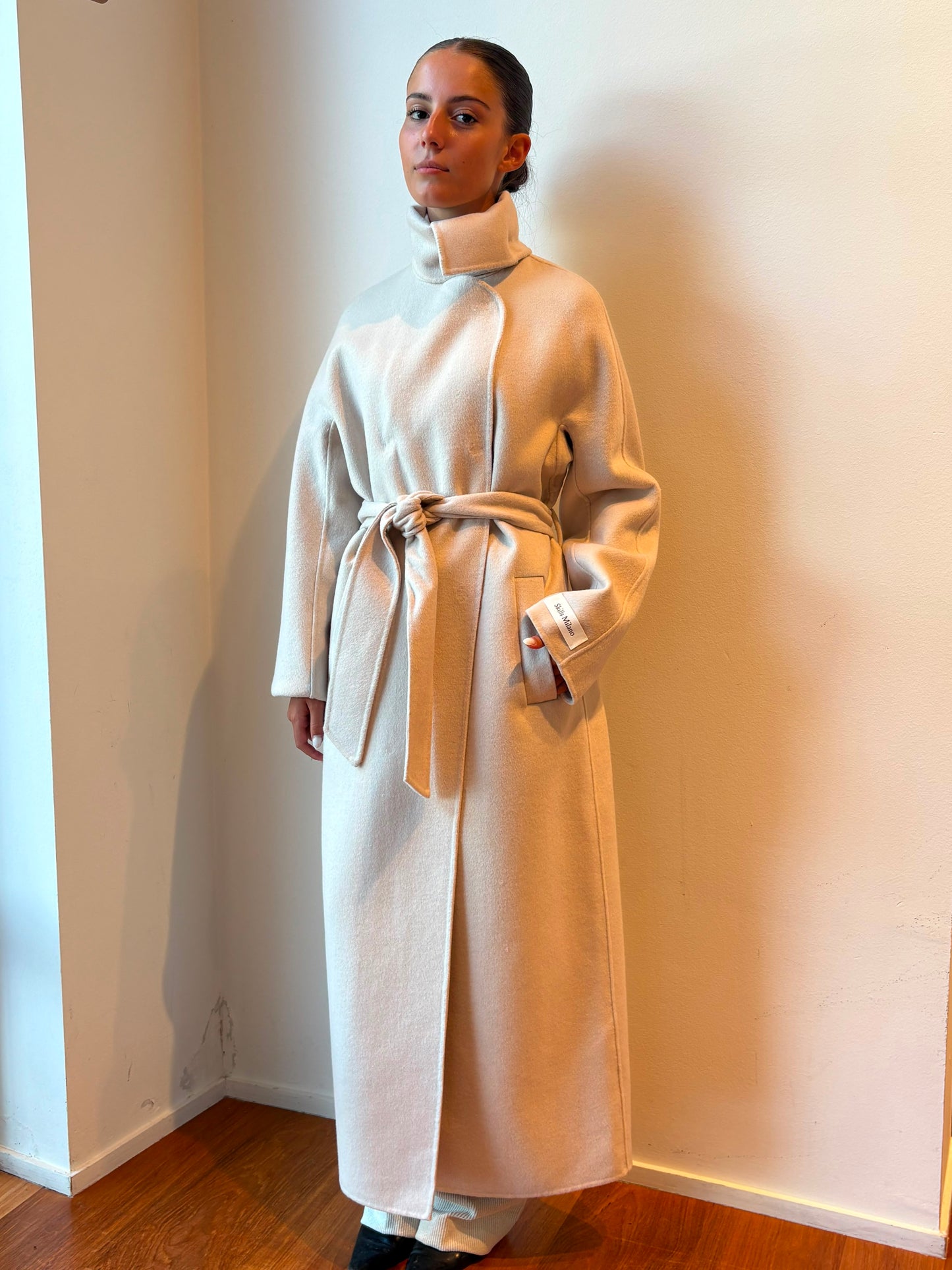 Cappotto Lungo Latte  - Skills Milano