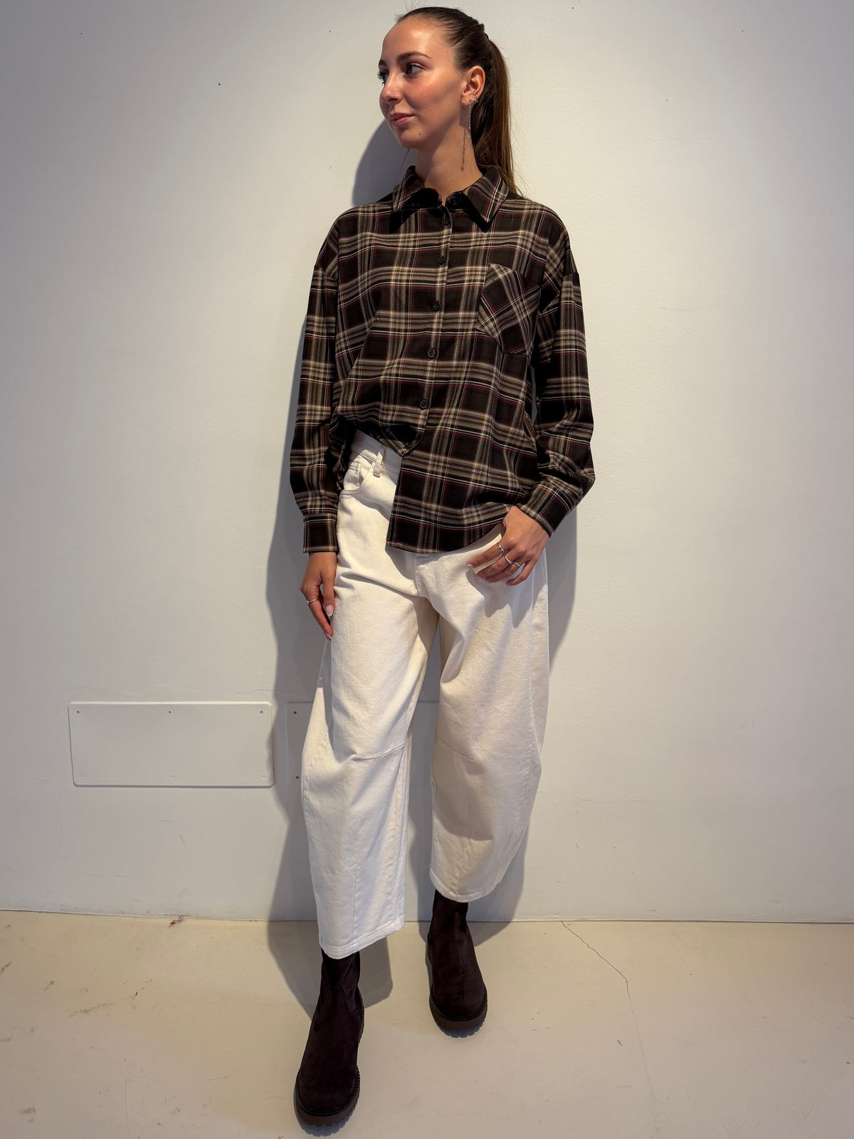 Camicia Tartan Testa di Moro - Motel