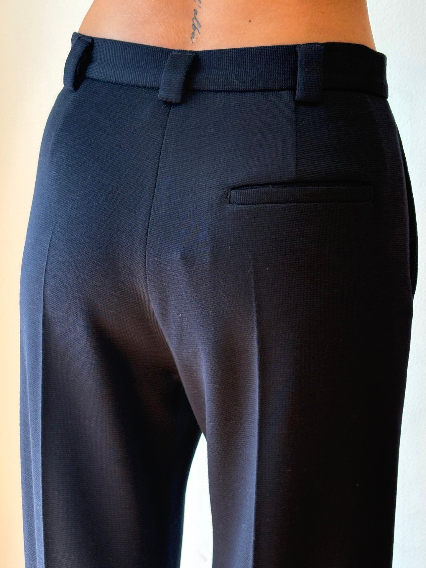 Pantalone Blu Scuro - Tela