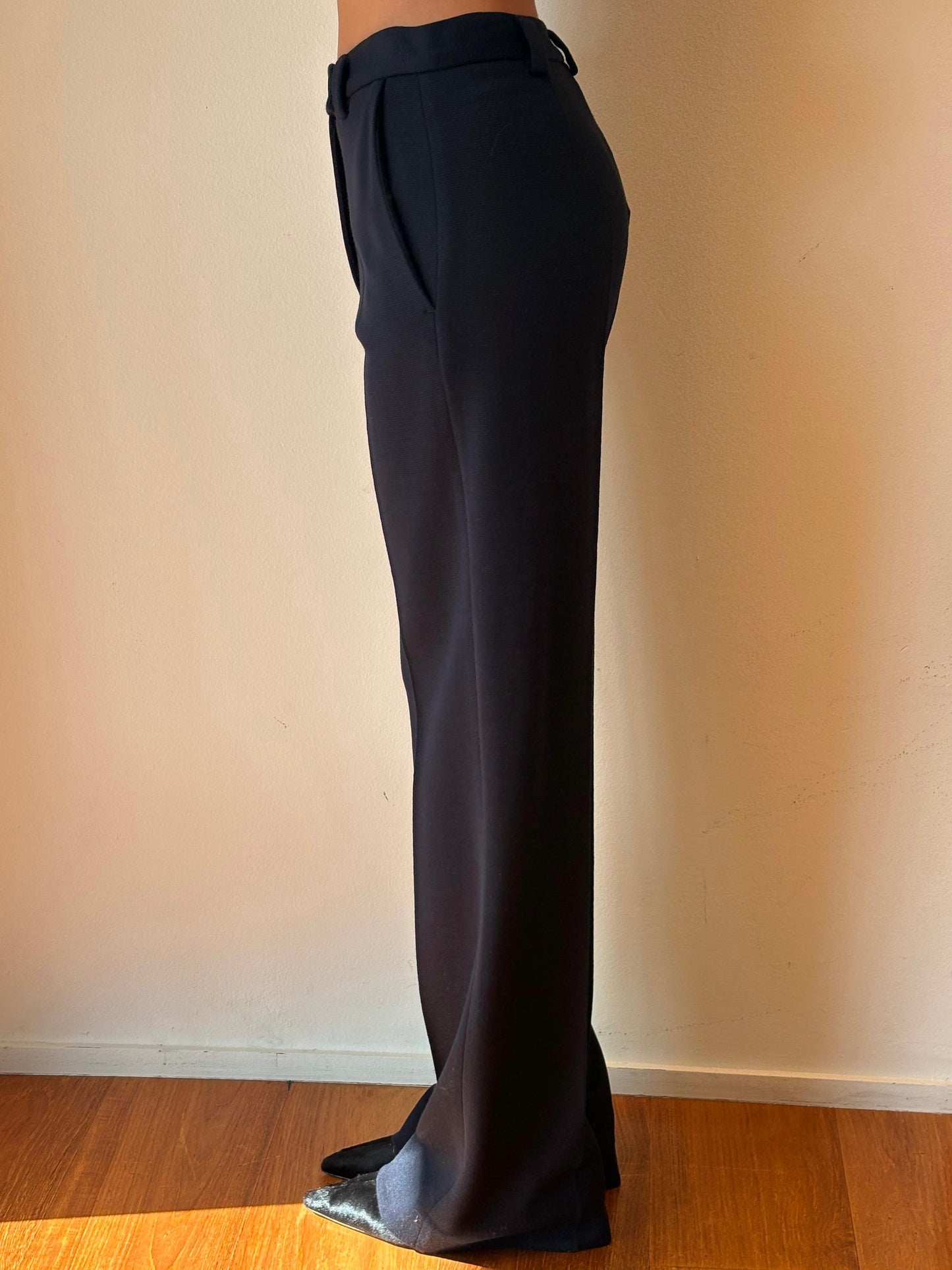 Pantalone Blu Scuro - Tela