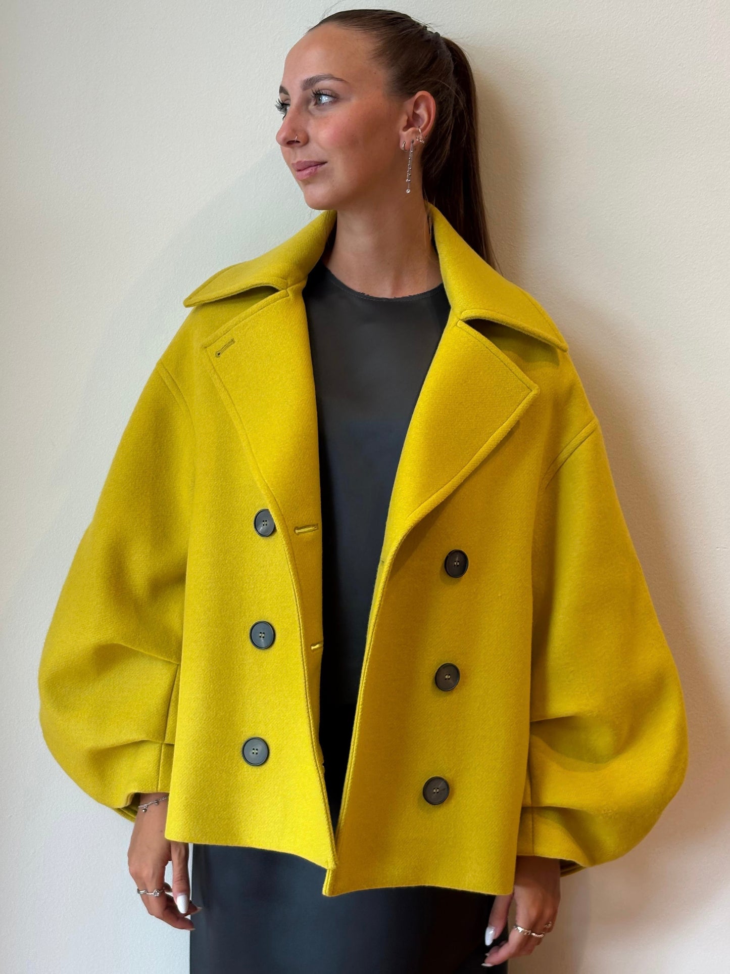 Giaccone Lime - Tela