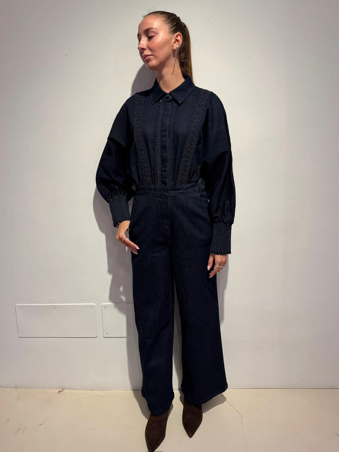 Tuta Intera in Jeans - Amosa