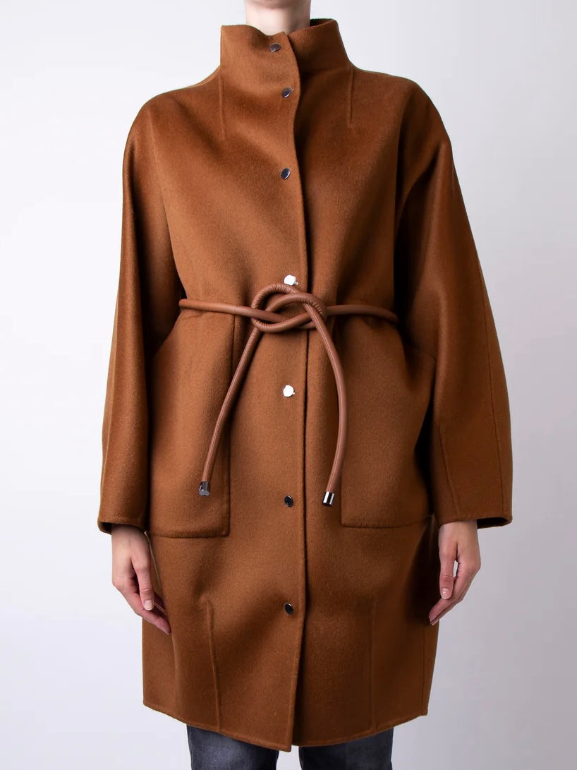 Cappotto Marrone Lungo - Ahirain