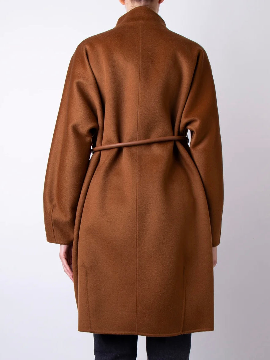 Cappotto Marrone Lungo - Ahirain