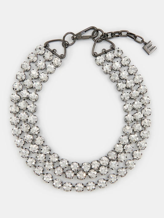 Collana in Argento con Strass - Essentiel Antwerp