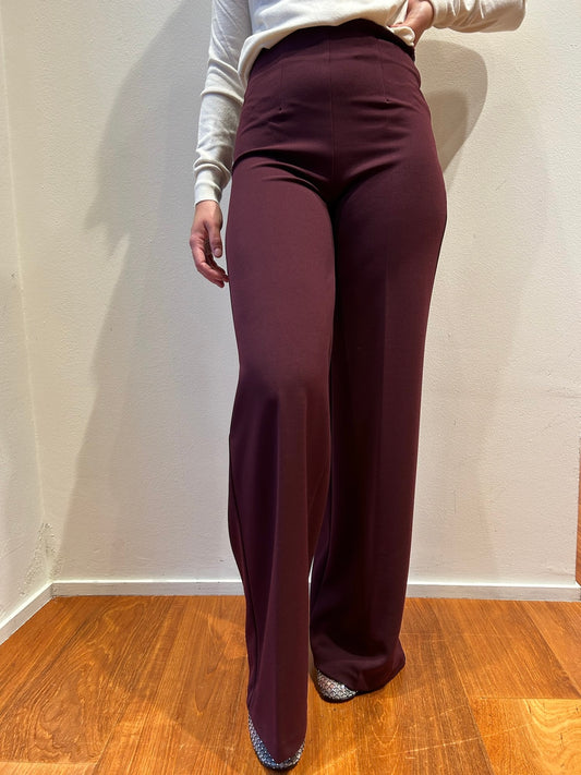 Pantalone a Gamba Dritta Bordeaux - Vicolo