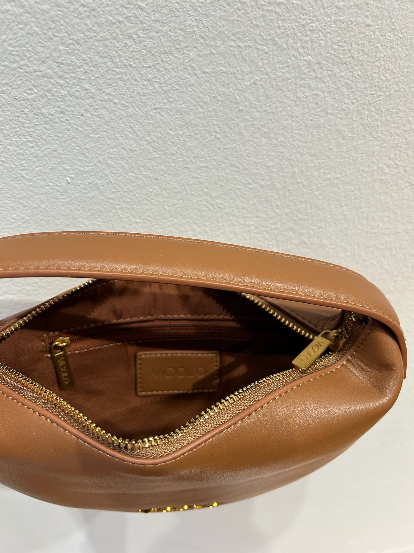 Borsa Croissant Cammello - Vicolo