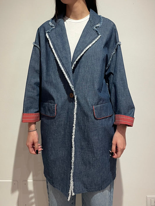 Giacca Lunga in Denim - Balia