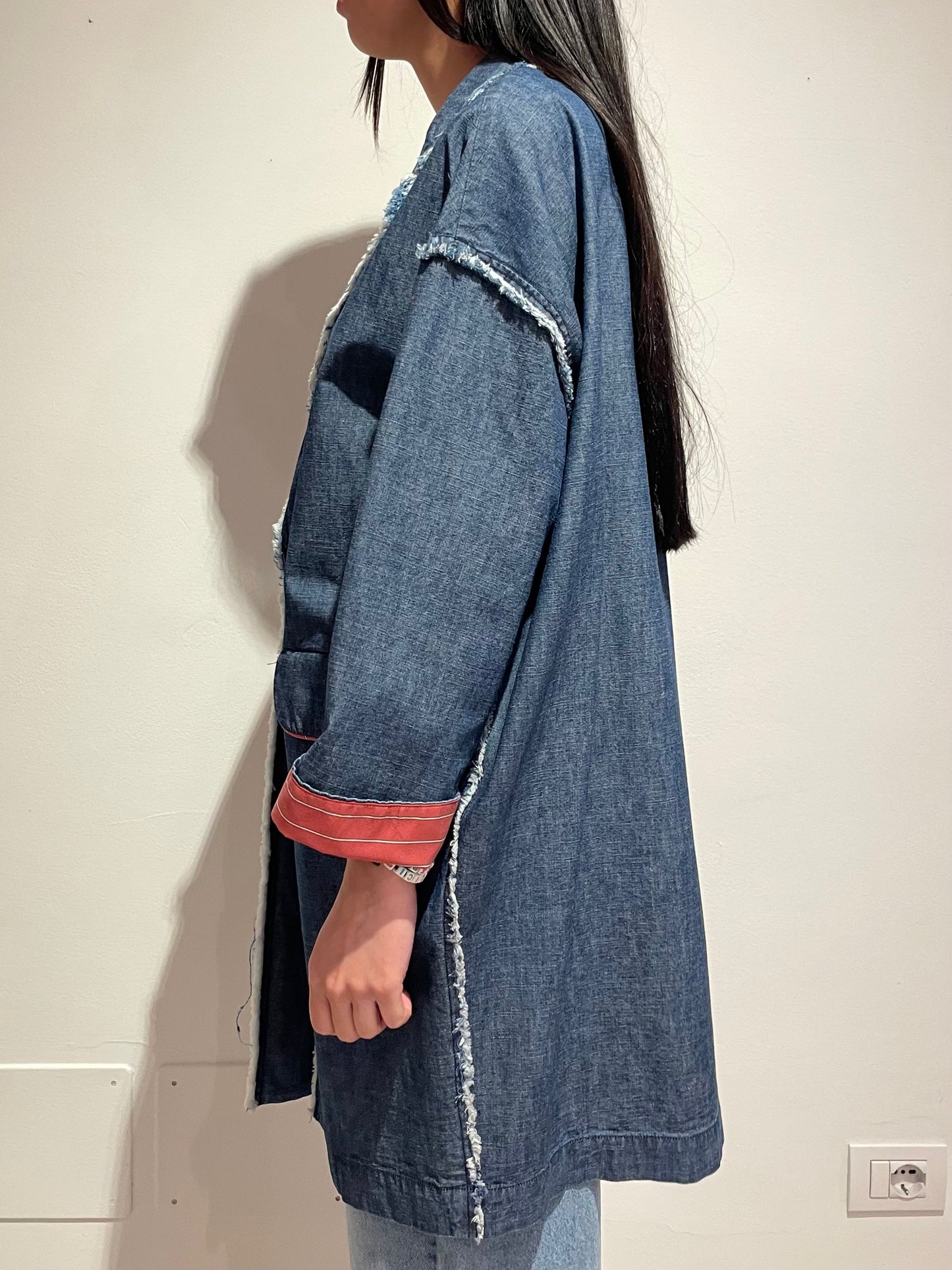 Giacca Lunga in Denim - Balia