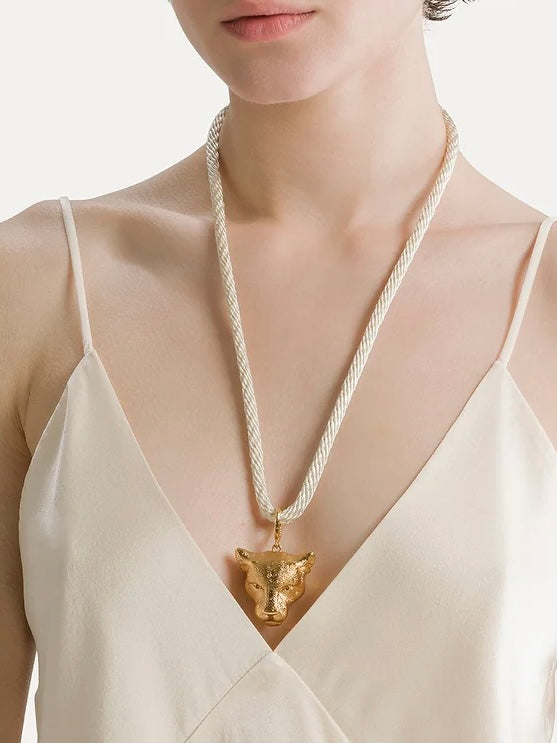 Collana con Scultura Puma - Forte Forte