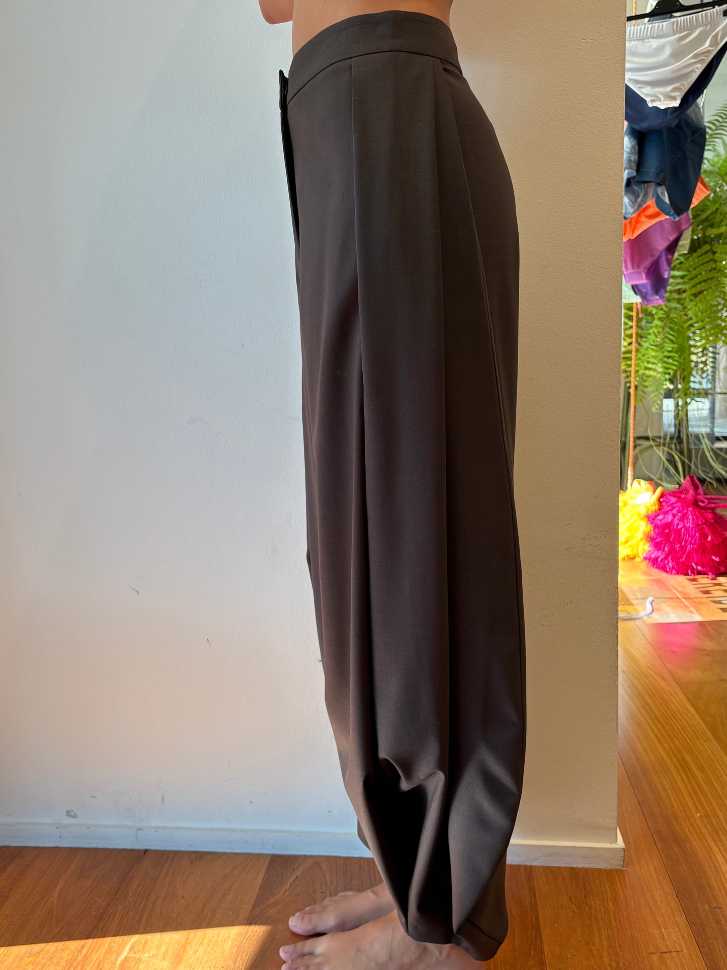 Pantalone Sartoriale Cioccolato - Su