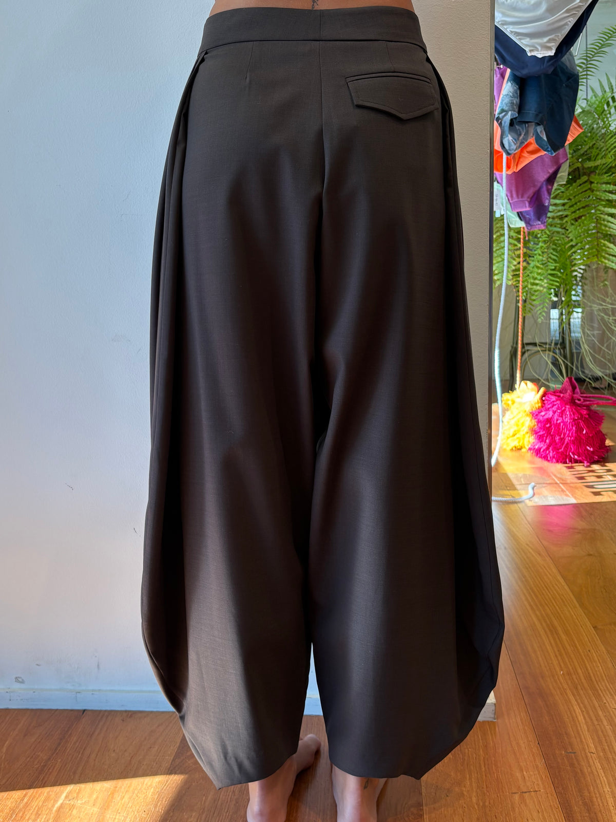 Pantalone Sartoriale Cioccolato - Su