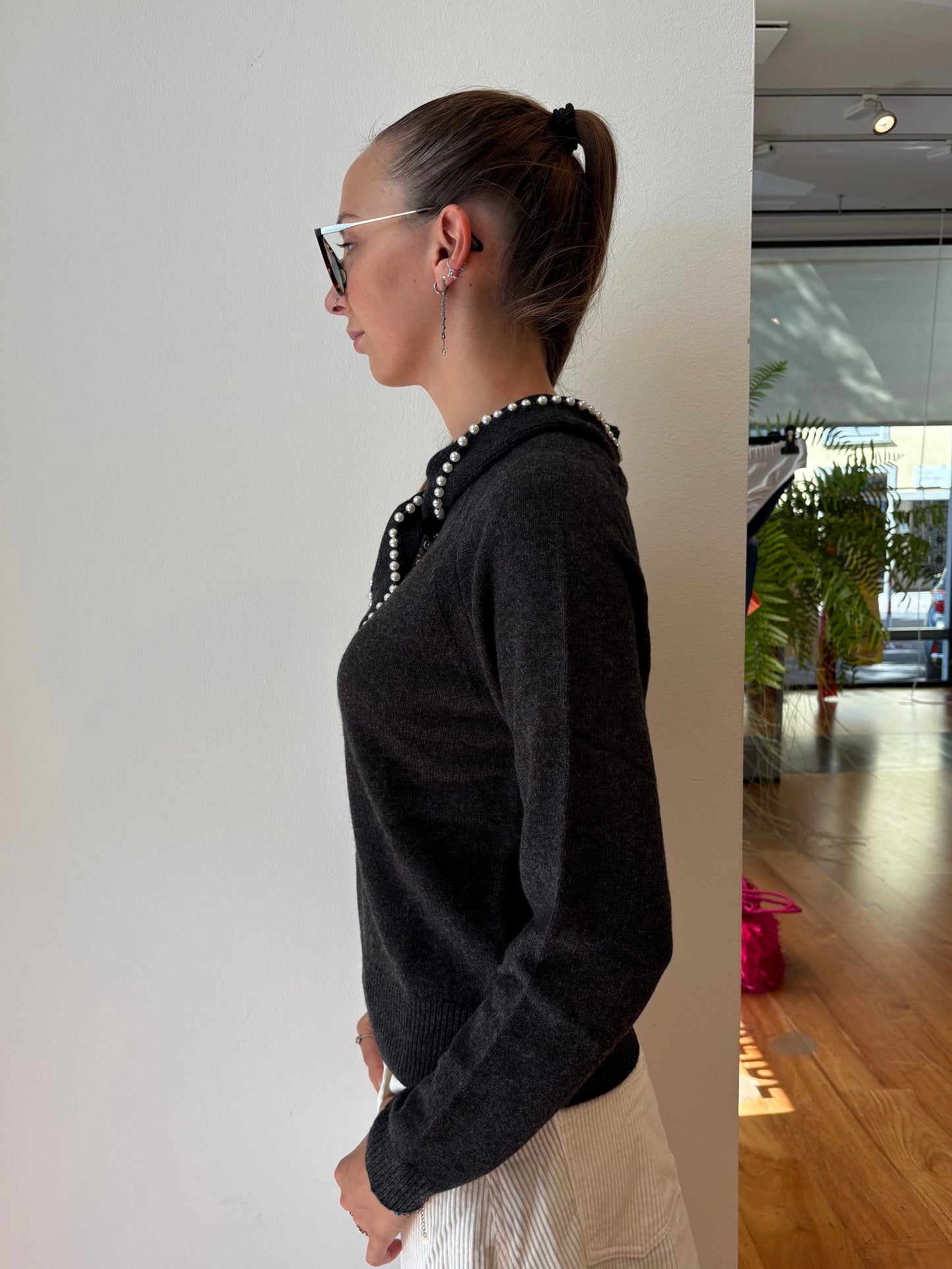 Maglione Lana e Cashmere con Fiocco - In Più Colori - Essentiel Antwerp