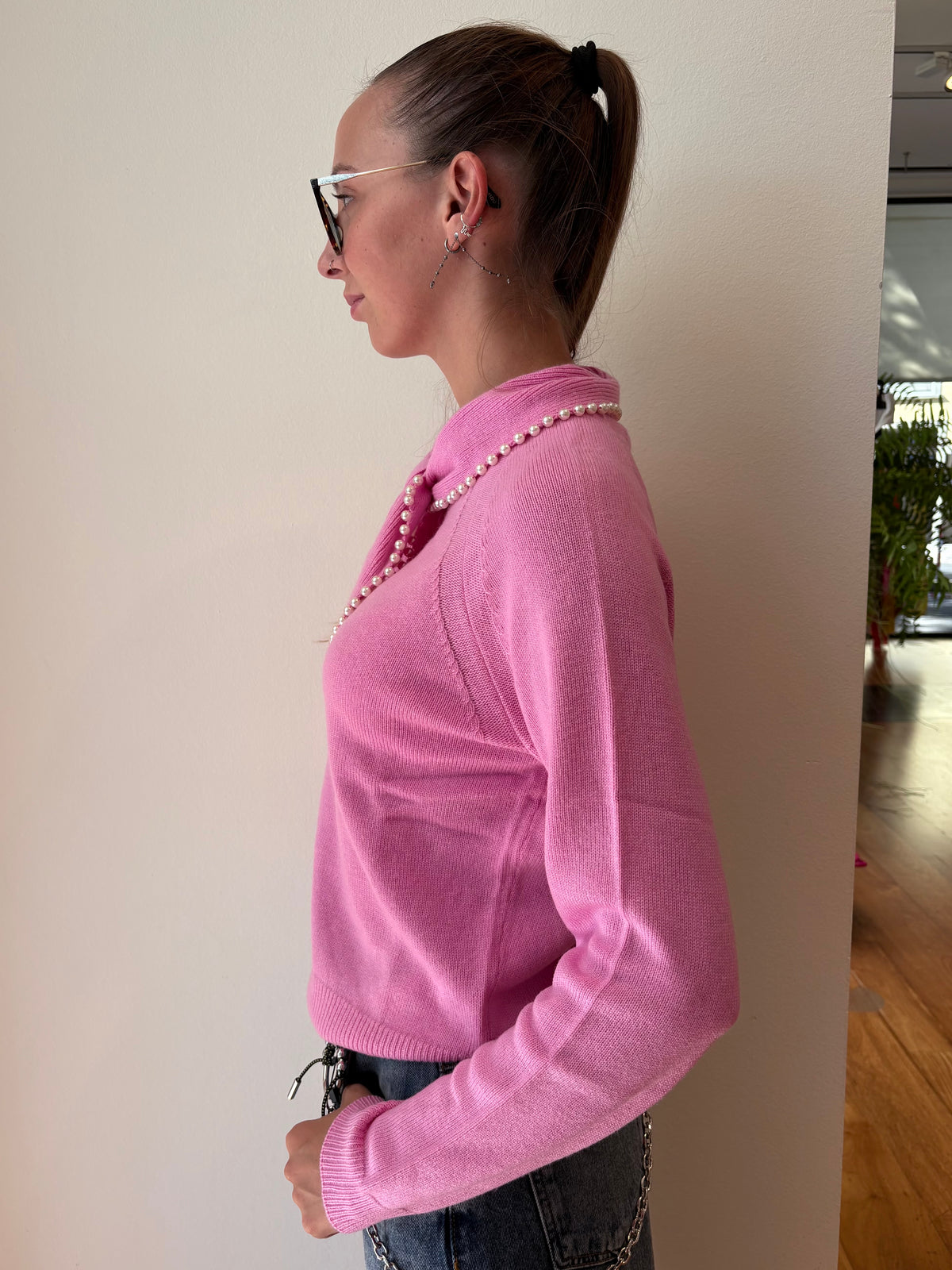 Maglione Lana e Cashmere con Fiocco - In Più Colori - Essentiel Antwerp