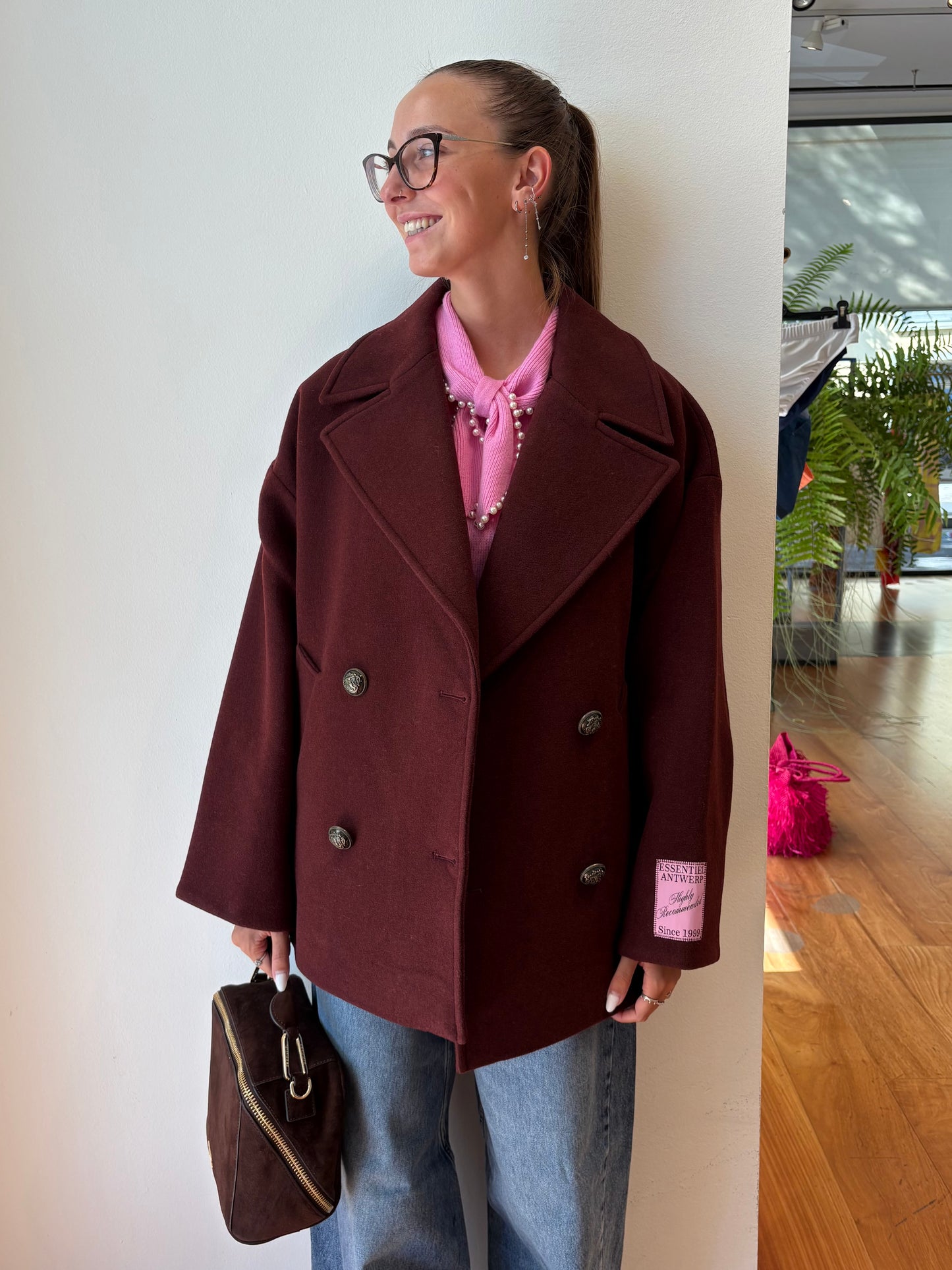 Cappotto Bordeaux - Essentiel Antwerp